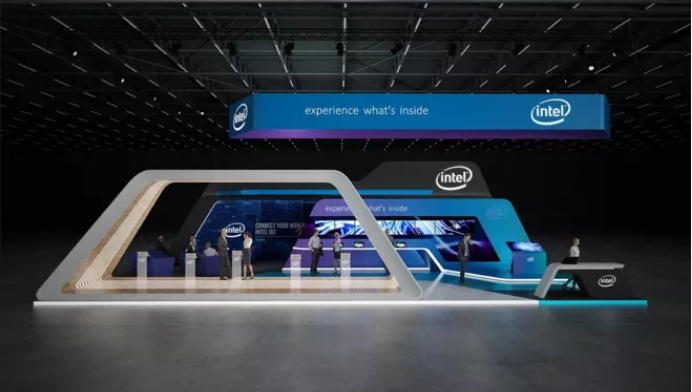 INTEL-进博会展会设计搭建