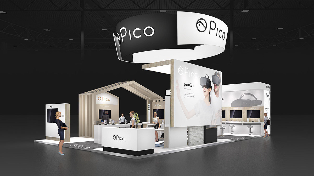 上海进口博览会展示搭建-pico